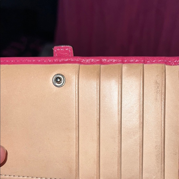 Coach Pink Wallet - Picture 6 of 6